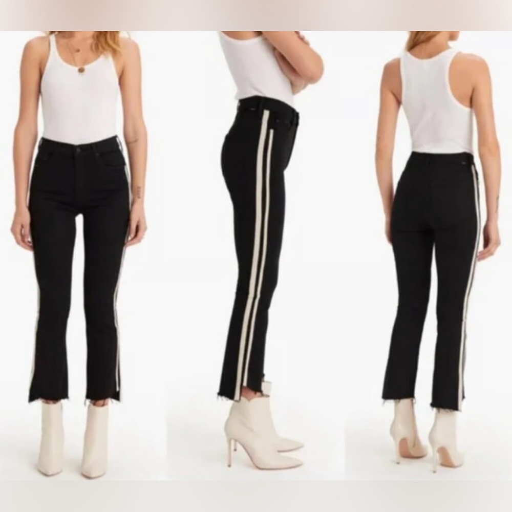 MOTHER Charcoal Denim Jeans